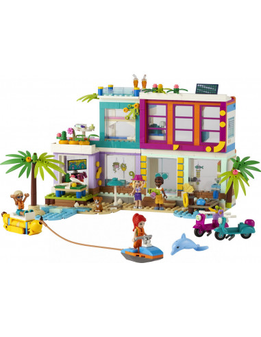 Lego Friends Casa De Vacanta De Pe Plaja 41709,41709 Lego Friends Casa De Vacanta De Pe Plaja 41709,41709