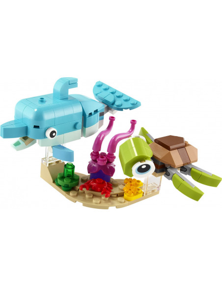Lego Creator Delfin Si Broasca Testoasa 31128,31128