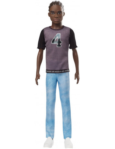 Papusa Baiat Fashionistas Afro-american,MTDWK44_GDV13