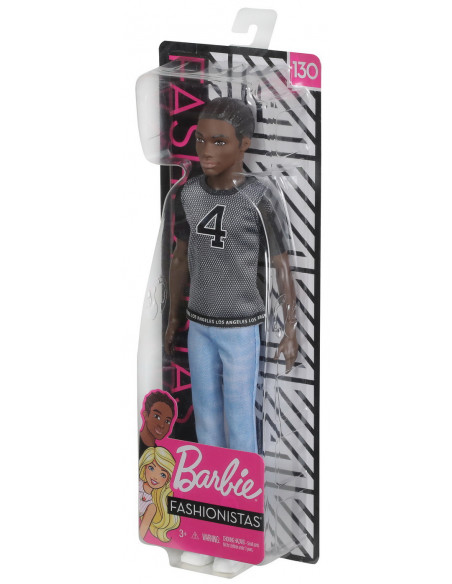 Papusa Baiat Fashionistas Afro-american,MTDWK44_GDV13