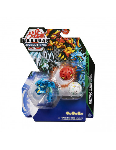 Bakugan Pachet Starter 3 Bakugani S4 Sairus Ultra, Colossus Si