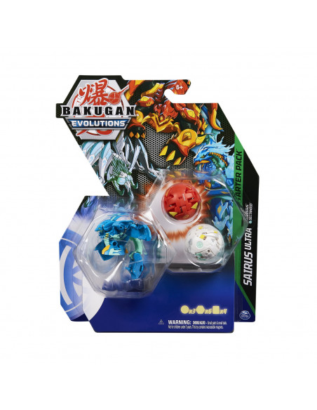 Bakugan Pachet Starter 3 Bakugani S4 Sairus Ultra, Colossus Si