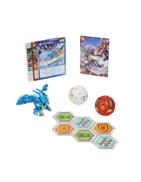 Bakugan Pachet Starter 3 Bakugani S4 Sairus Ultra, Colossus Si