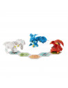 Bakugan Pachet Starter 3 Bakugani S4 Sairus Ultra, Colossus Si