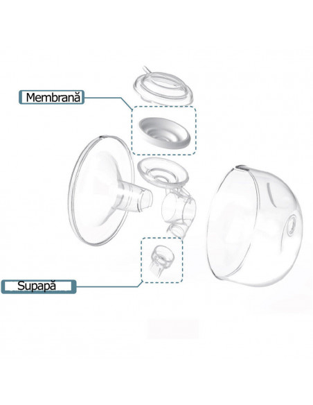 Cupa colectare Hands Free (rezerva),ENAC039-2