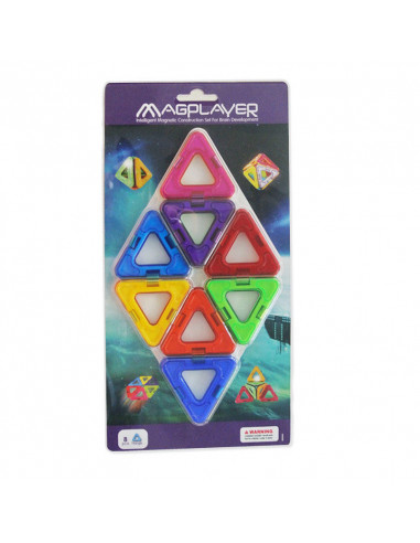 Joc de constructie magnetic - 8 piese,MPC-8