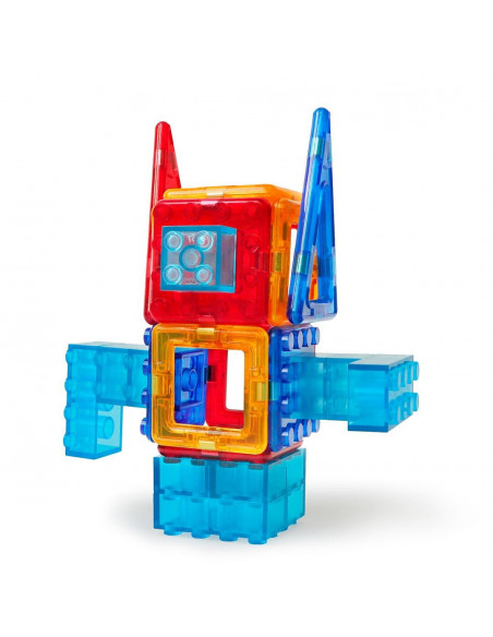 Joc de constructie magnetic - Masinuta si robotel,MPX-32