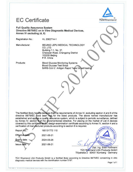 Test rapid antigen - kit pentru autotestare SARS-CoV-2