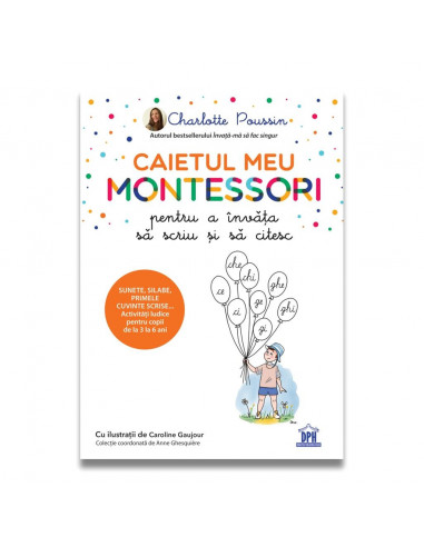 Caietul meu Montessori pentru a invata sa scriu si sa