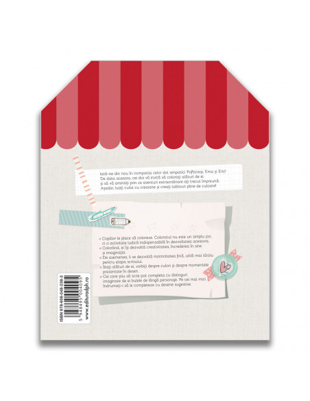 Coloram cu Ema si Eric - Carte de colorat,978-606-048-238-3