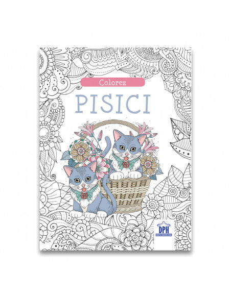 Colorez pisici - carte de colorat,978-606-048-379-3