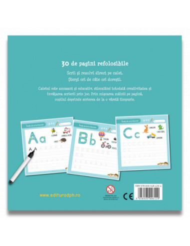 Invat sa scriu literele,978-606-048-426-4