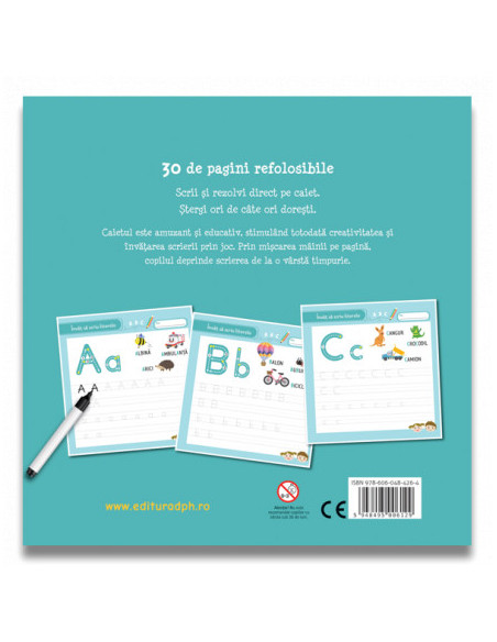 Invat sa scriu literele,978-606-048-426-4