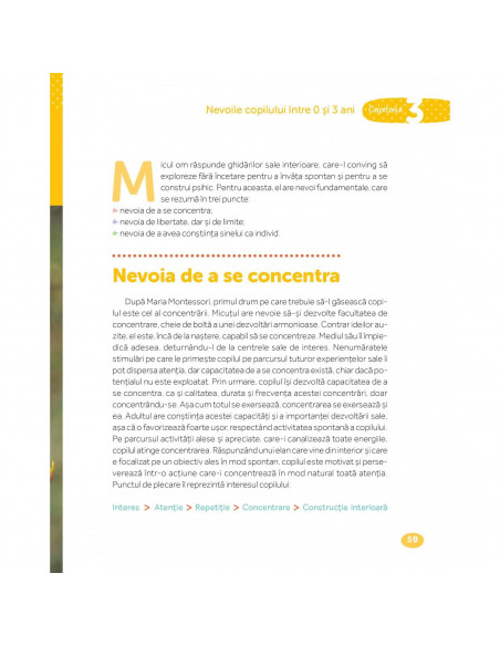 Montessori de la nastere la 3 ani,978-606-683-443-8