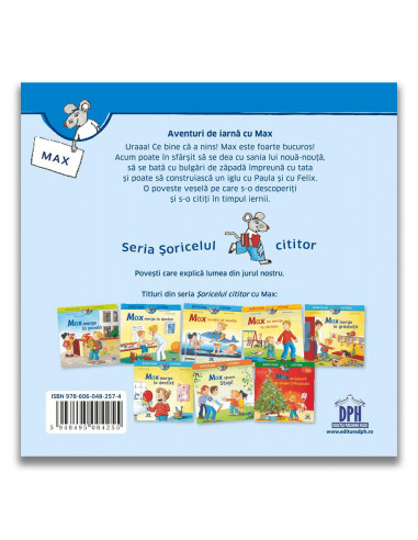 Soricelul cititor - Aventuri de iarna cu Max,978-606-048-257-4