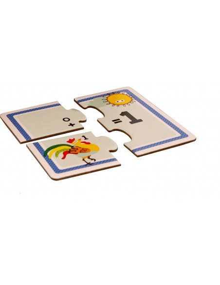 Puzzle matematic - Invat sa numar,BAR6381