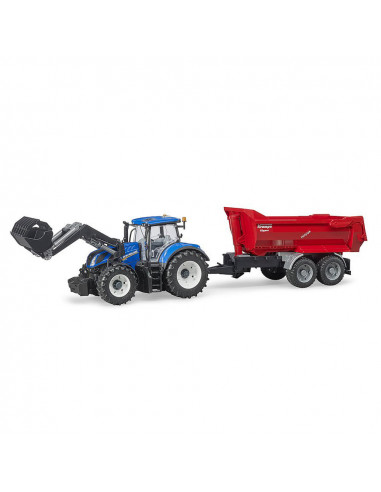 Bruder - Tractor New Holland T7.315 Cu Incarcator Bruder - Tractor New Holland T7.315 Cu Incarcator