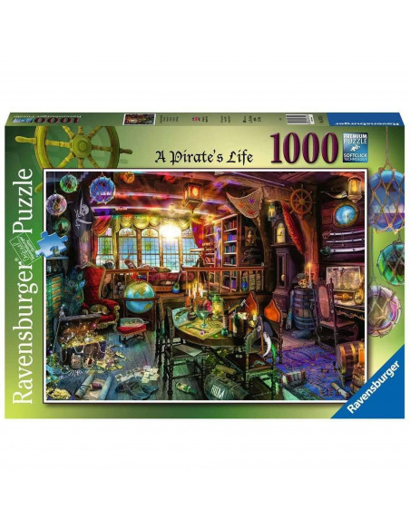 PUZZLE VIATA DE PIRAT, 1000 PIESE,RVSPA16755