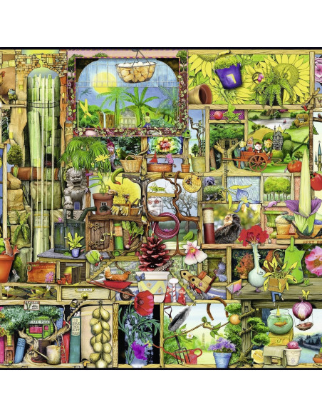 Puzzle Coltul Gradinarului, 1000 Piese,RVSPA19498