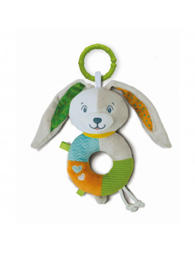 Baby Clementoni - Zornaitoare Soft Iepuras,CL17682
