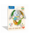 Baby Clementoni - Zornaitoare Soft Iepuras,CL17682