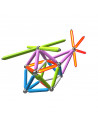 Supermag Maxi Neon - Set Constructie 92 Piese,SM0100