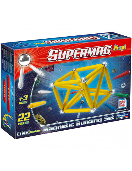 Supermag Maxi One Color - Set Constructie 22 Piese,SM0121