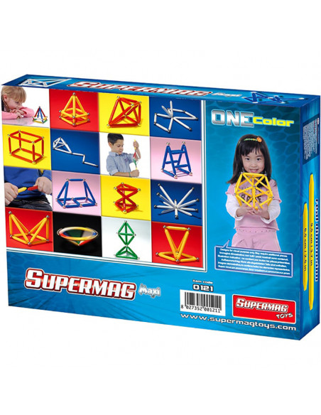 Supermag Maxi One Color - Set Constructie 22 Piese,SM0121