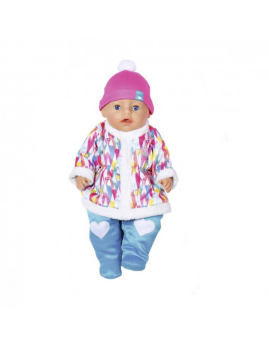 BABY born - Papusa interactiva cu hainute de iarna - 43