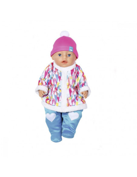 BABY born - Papusa interactiva cu hainute de iarna - 43