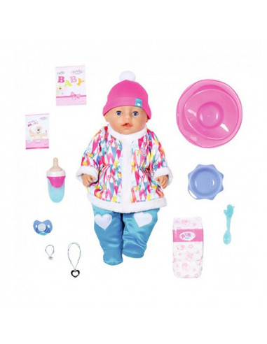 BABY born - Papusa interactiva cu hainute de iarna - 43