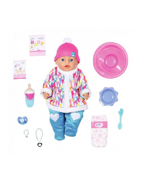 BABY born - Papusa interactiva cu hainute de iarna - 43