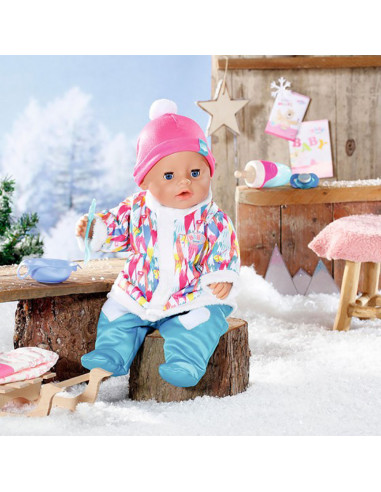 BABY born - Papusa interactiva cu hainute de iarna - 43