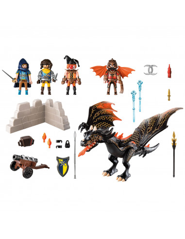 Playmobil - Novelmore - Atacul Dragonului,70904
