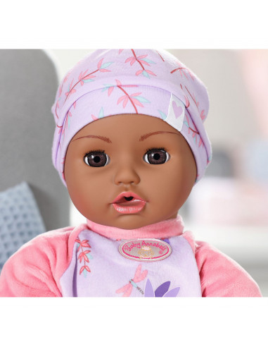 Baby Annabell - Papusica Neagra Leah 43 Cm,ZF705919