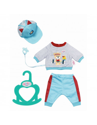 Baby Born - Hainute Sport Albastre 36 Cm,ZF831878