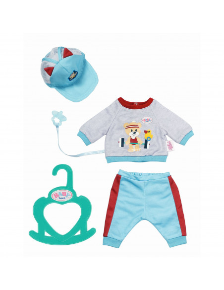 Baby Born - Hainute Sport Albastre 36 Cm,ZF831878