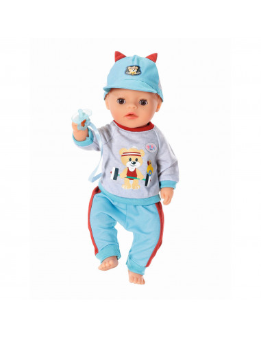 Baby Born - Hainute Sport Albastre 36 Cm,ZF831878