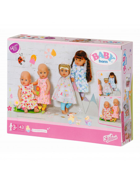 Baby Born - Set Hainute Pentru Cele 4 Anotimpuri 43 Cm,ZF829424