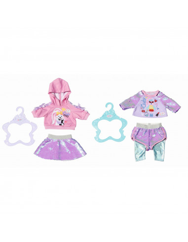 Baby Born - Set Hainute Fashion 43 Cm Diverse Modele,ZF828182