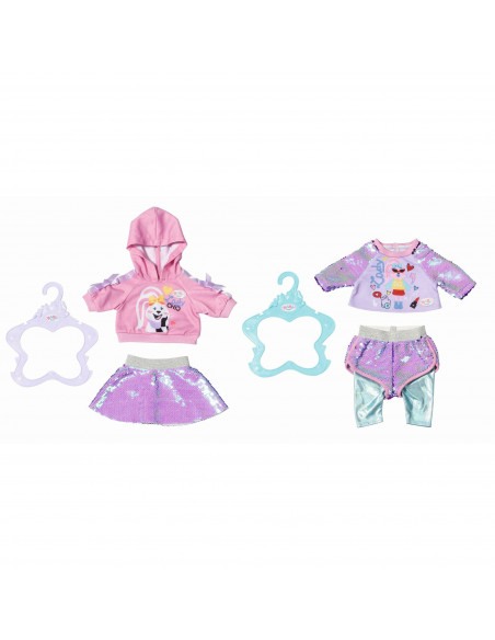 Baby Born - Set Hainute Fashion 43 Cm Diverse Modele,ZF828182