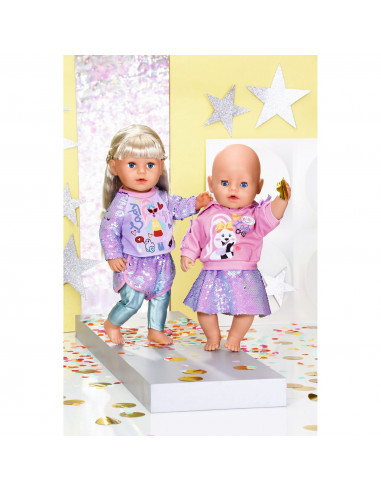 Baby Born - Set Hainute Fashion 43 Cm Diverse Modele,ZF828182