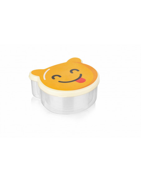 SET 4 CASEROLE CU CAPAC, PLASTIC, SMILEY, ART OF DINING BY