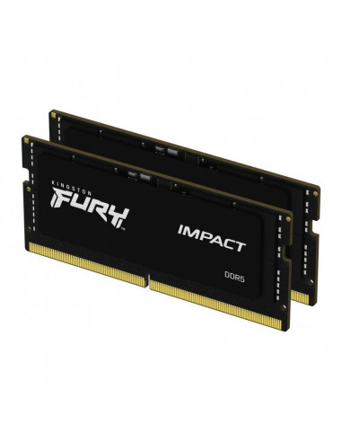 Memorie RAM Kingston Impact, SODIMM, DDR5, 16GB (2x8GB), CL40
