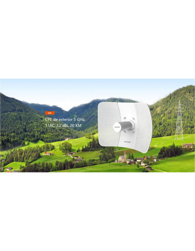TENDA O8 5GHz 433Mbps outdoor Point to Point CPE, 5GHz to