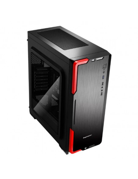 Carcasa Segotep Halo 3 Black, SECC Steel ATX Mid Tower, fara