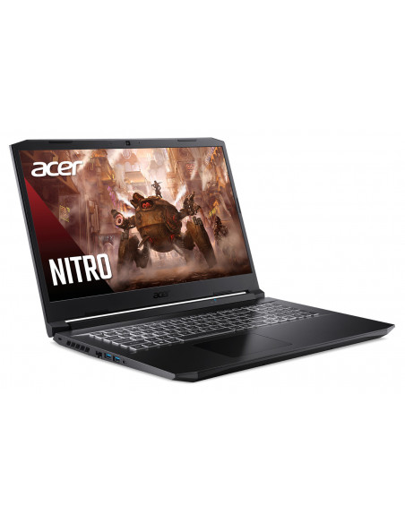 NH.QBGEX.00J,Laptop Acer Gaming Nitro 5 AN517-41, 17.3" display with IPS (In-Plane Switching) technology, Full HD 1920 x 1080, A