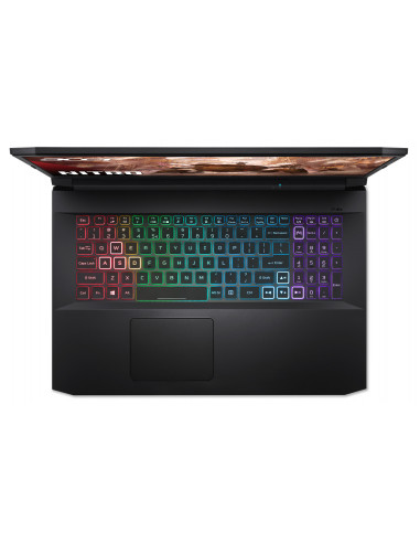NH.QBGEX.00H,Laptop Acer Gaming Nitro 5 AN517-41, 17.3" display with IPS (In-Plane Switching) technology, Full HD 1920 x 1080, A