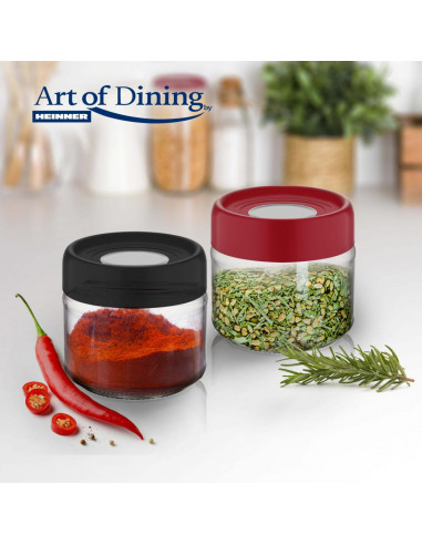 BORCAN DEPOZITARE STICLA CU CAPAC, 300 ML, ART OF DINING BY