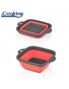 STRECURATOARE PLIABILA PATRATA CU DOUA MANERE 21 CM, COOKING BY